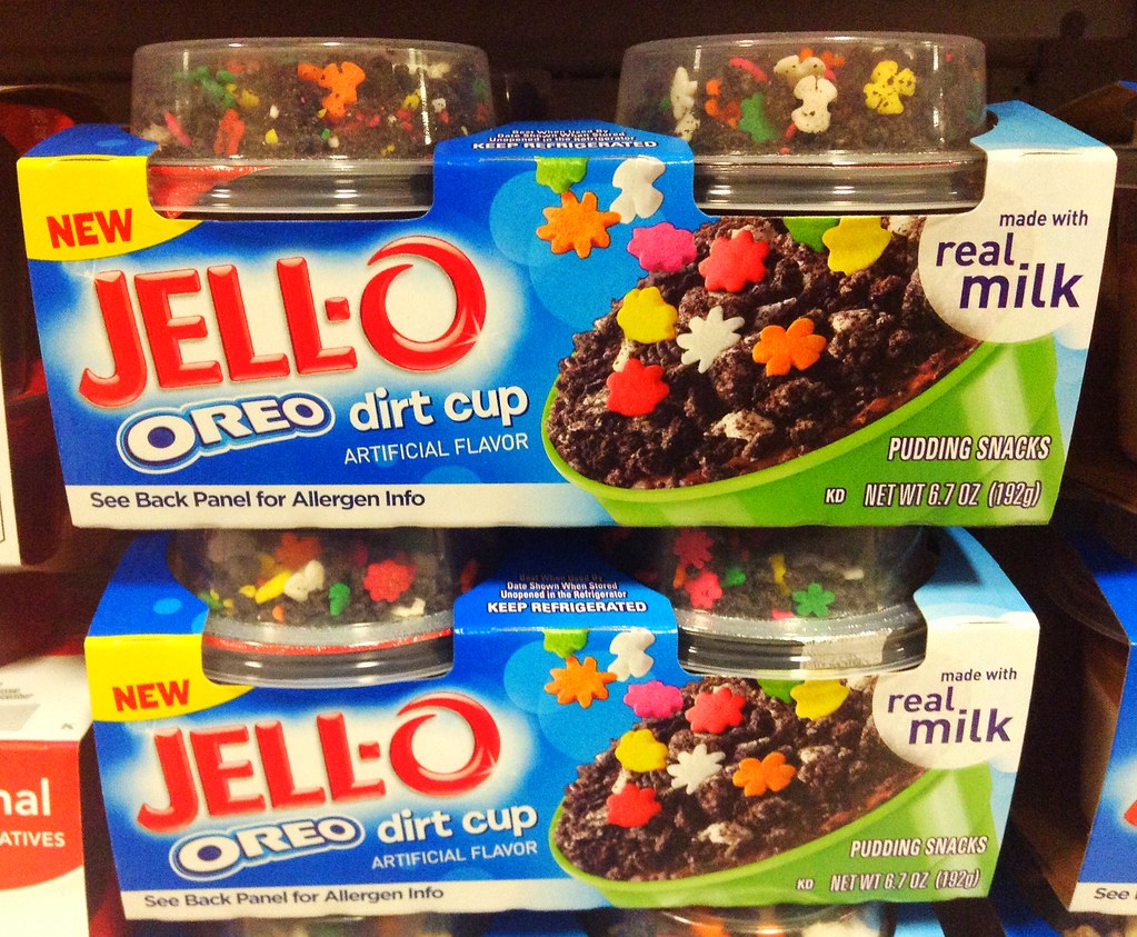 Oreo Cookies Jello Dirt Cup Oreo Cookies Jello Pudding Dir… Flickr
