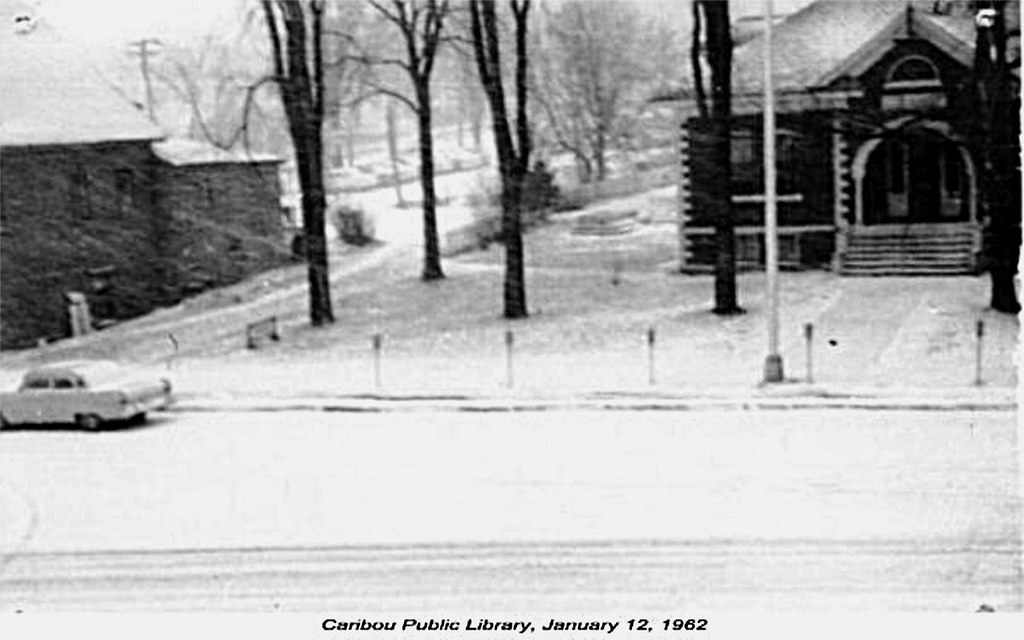 Caribou Maine, Public Library 1962 C&R Grant Photography Flickr
