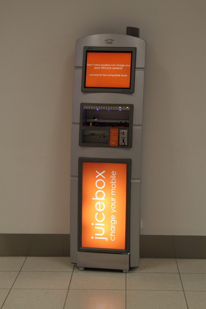 Coin operated mobile phone charging machine a photo on Flickriver