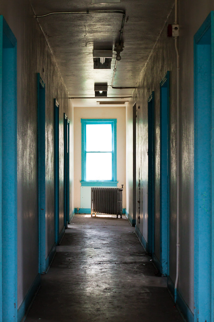 The Light at the End A hall in the old rooming house / pri… Flickr