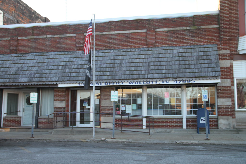 Wolcott IN, Post Office, 47995, White County IN Bruce Wicks Flickr