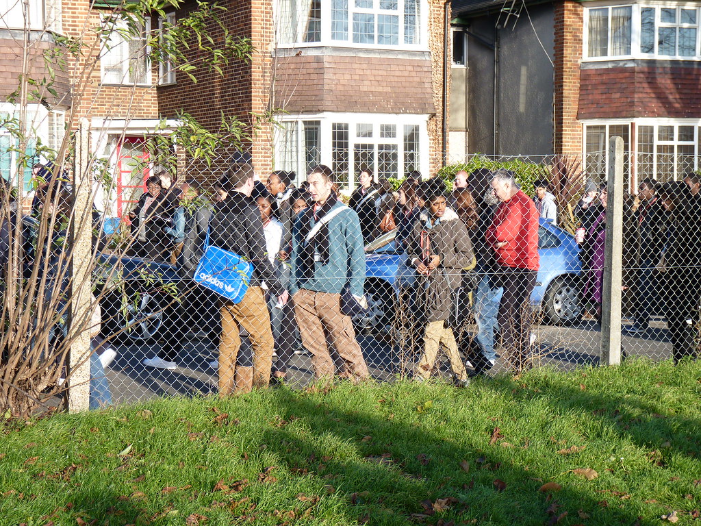 P 69 Twickenham Scene Fire drill at work vic Gardener Flickr
