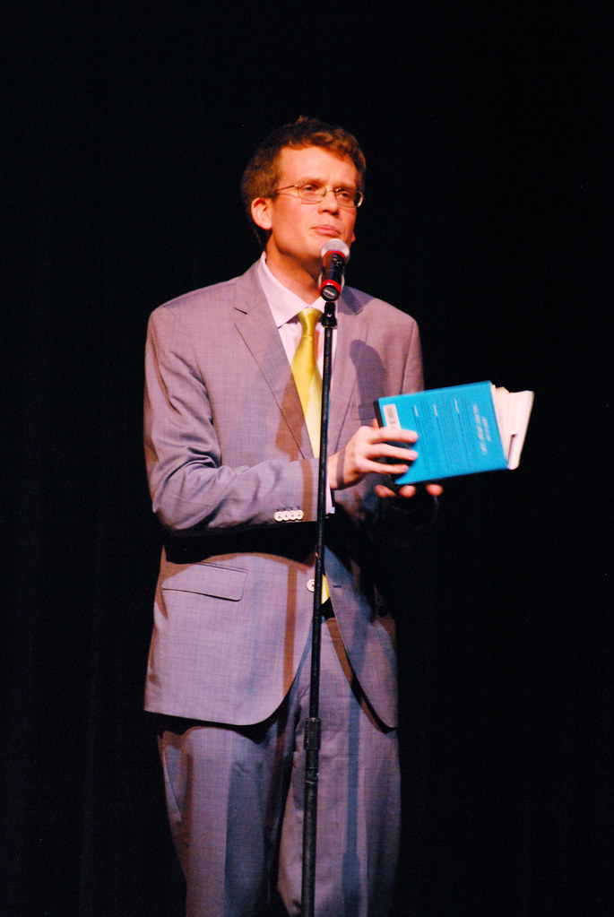 John Green reads The Fault in our Stars Genevieve Flickr
