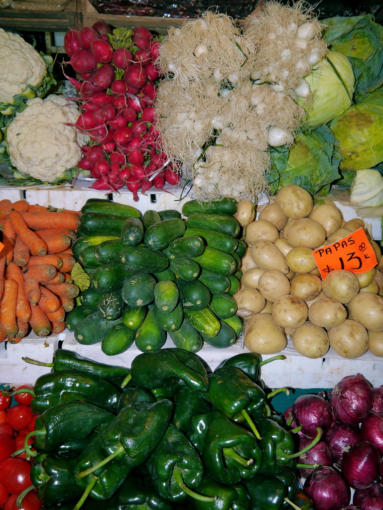 Fresh vegetables for sale at the Tepic market antefixus21 Flickr