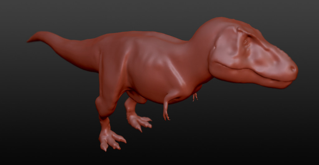 trex Still need to work on the feet and legs Paul Heaston Flickr