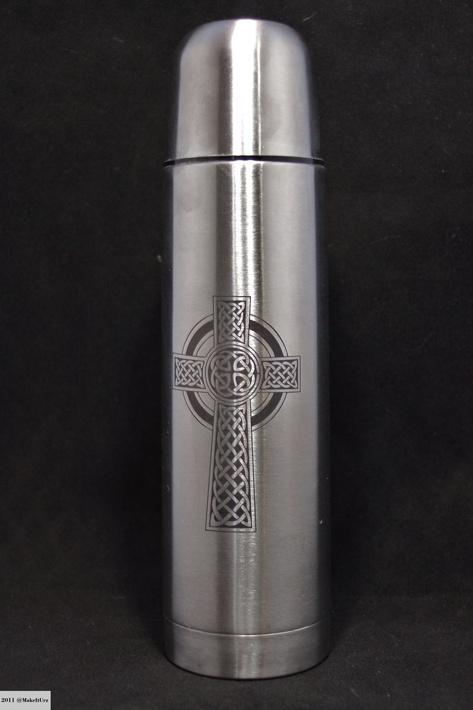 Laser Engraved Aluminum Thermos Want a custom gift that is… Flickr