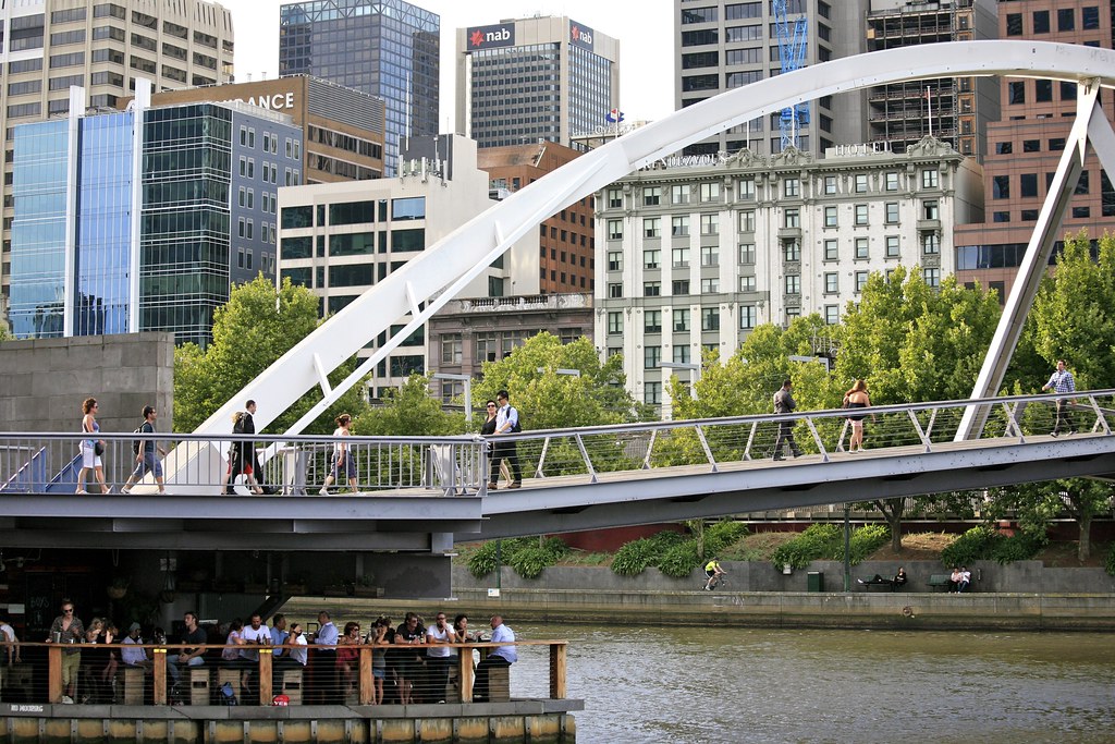 Bridge over the Yarra River, Southbank Melbourne Flickr