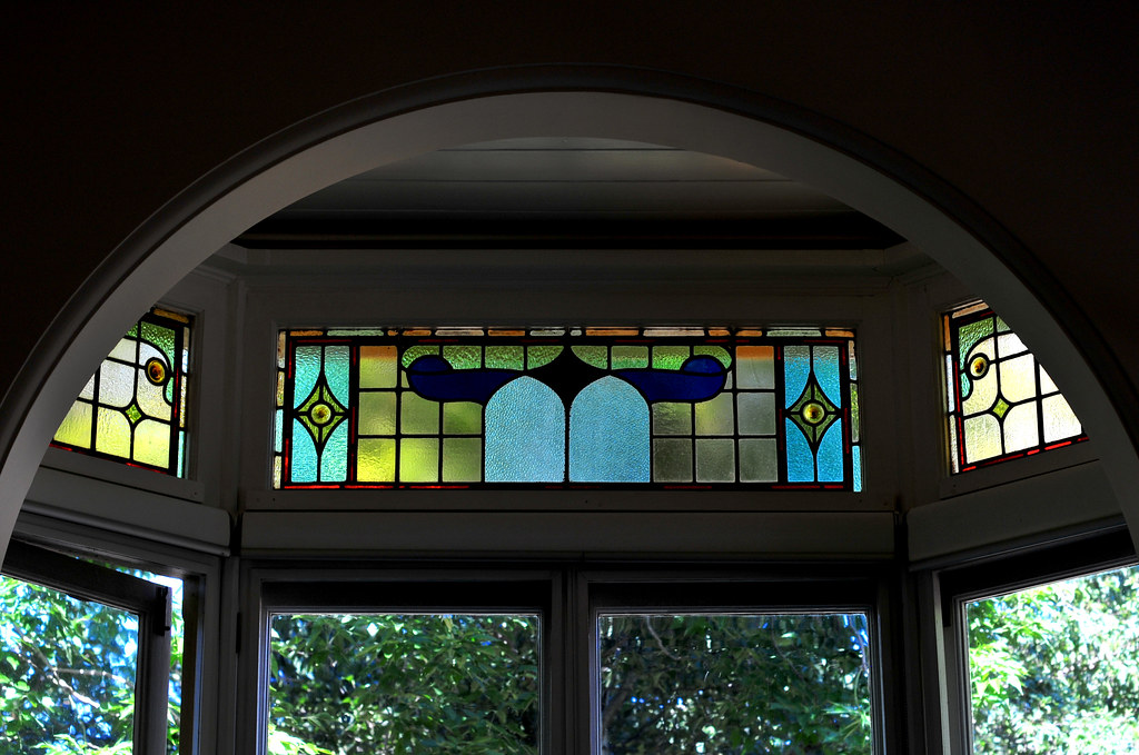 bay window/stained glass living we moved into our new ho… Flickr