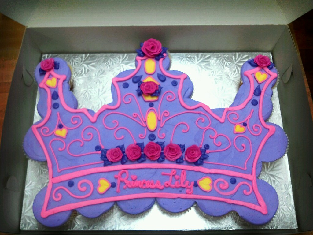 princess crown cupcake cake Artisan Kitchen Flickr