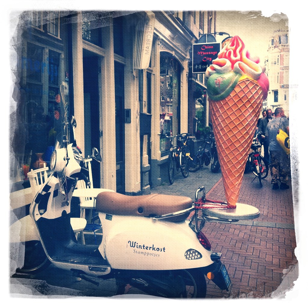 Amsterdam ice cream Rachel Barnhart Flickr