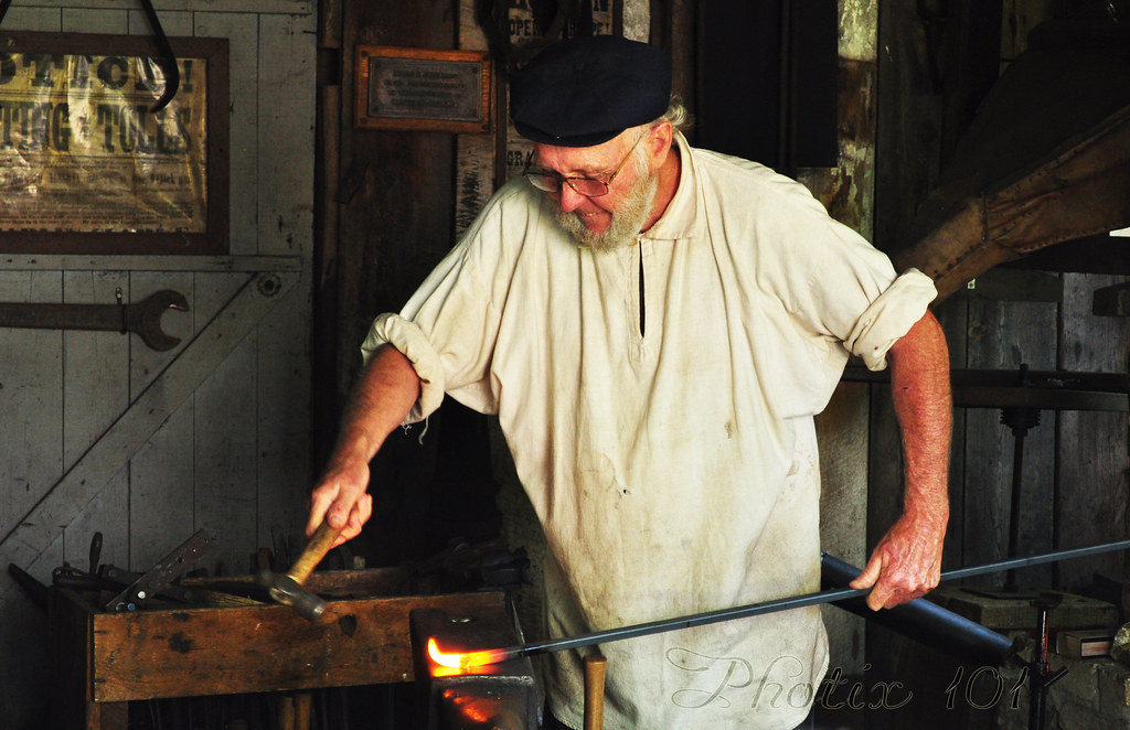 Blacksmith Blacksmith Smelting! JJ Losier Flickr