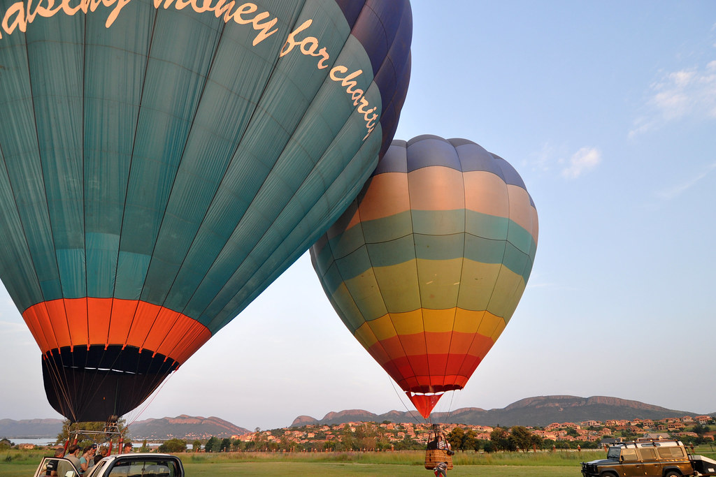 Hartbeespoort Dam Hot Air Balloon January 2012 Flickr