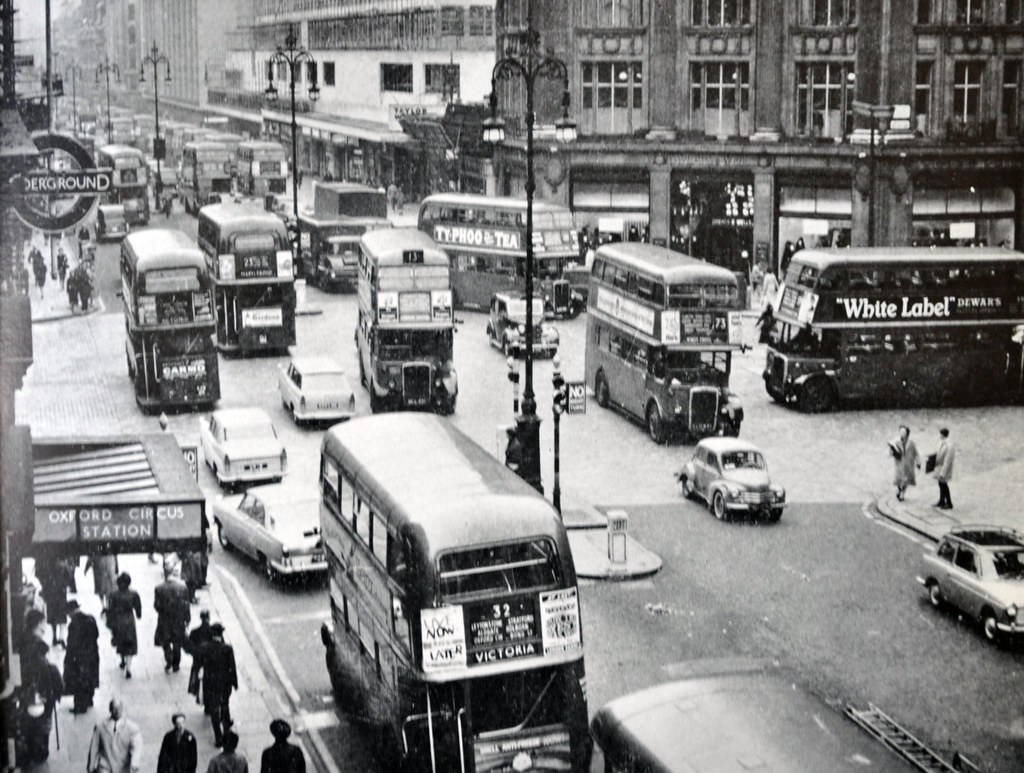 Oxford Circus Mid Sixties View Colin Pickett Flickr