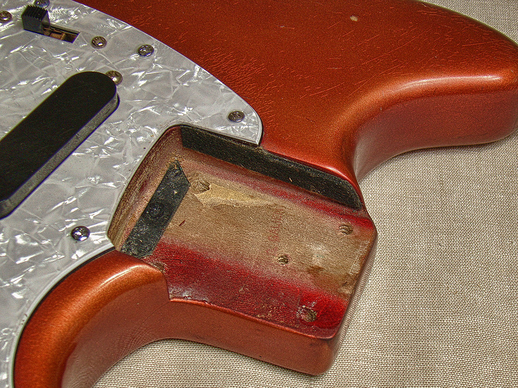 Fender Mustang Neck Pocket Like most Fenders of this era,… Flickr