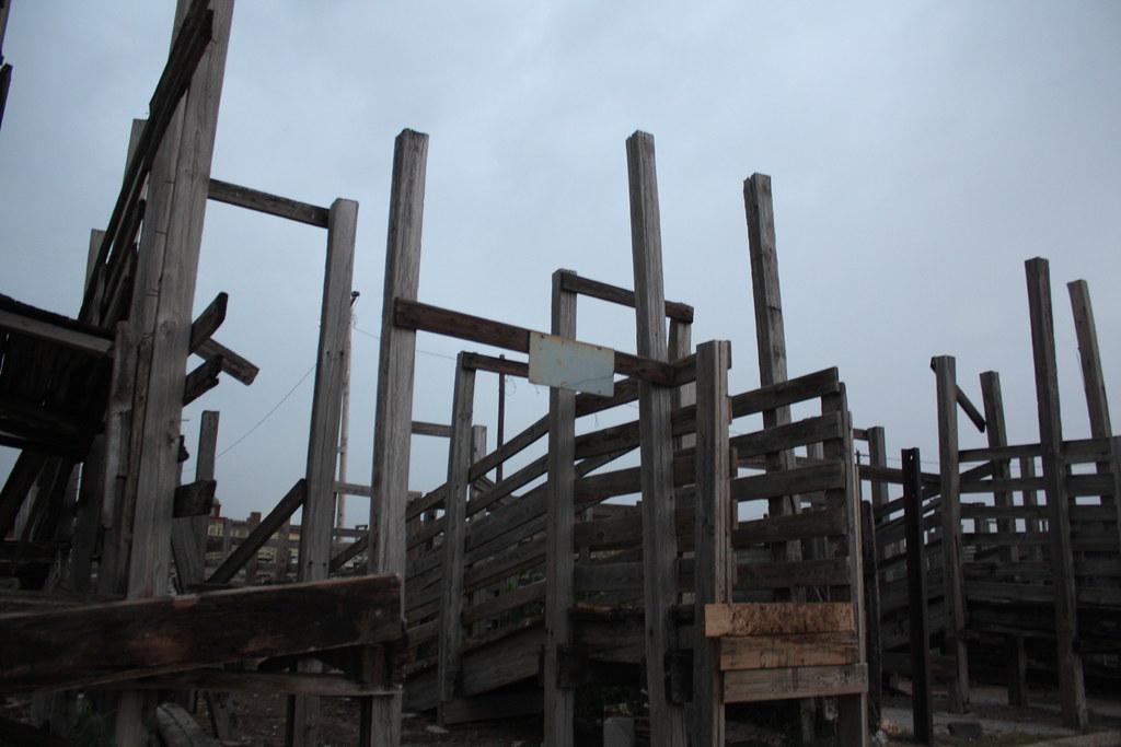 Stockyard Fencing Historic Fort Worth Stockyards. From a s… Flickr