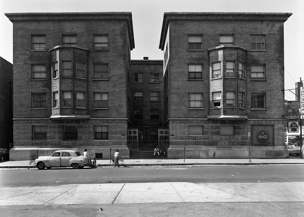 Francis Apartments East Elevation 1961 This photograph… Flickr