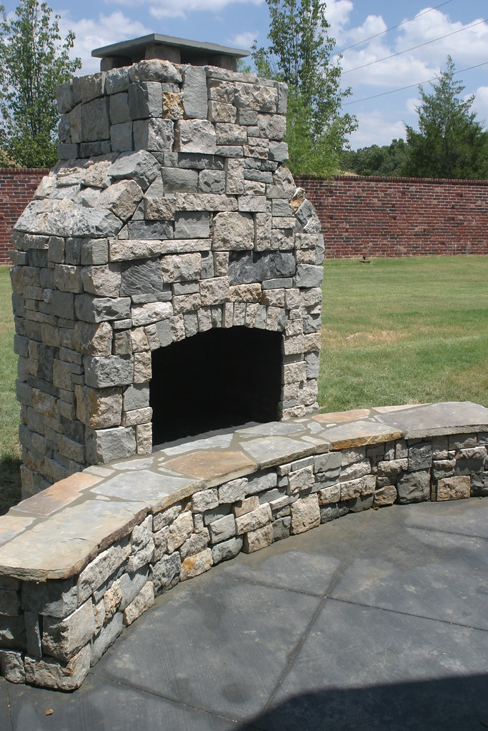 Tulsa Outdoor Fireplaces (8) Outdoor fireplace by Tulsa Br… Flickr