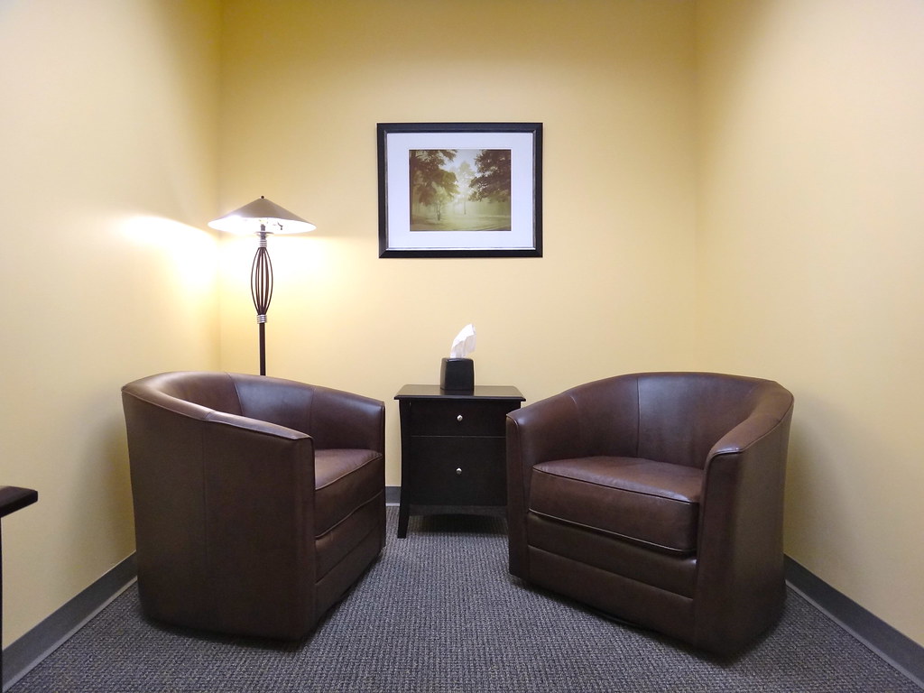 Comfy chairs at Crossroads Kennebunk Counseling Center Flickr