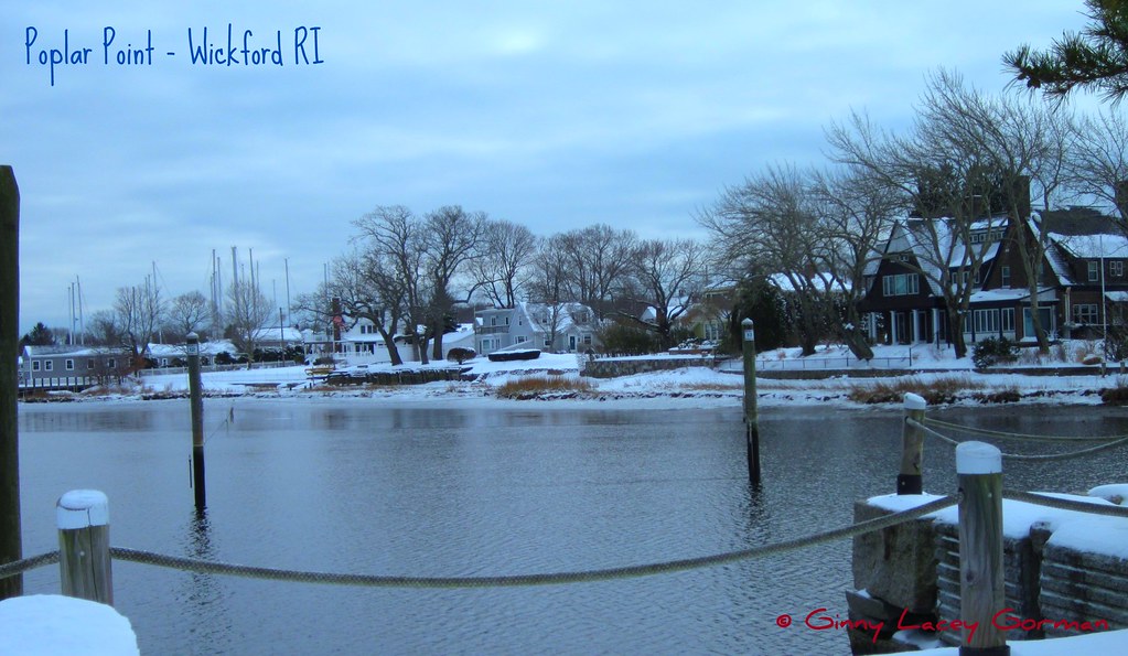 Wickford RI Poplar Point January 2012 morning view after… Flickr