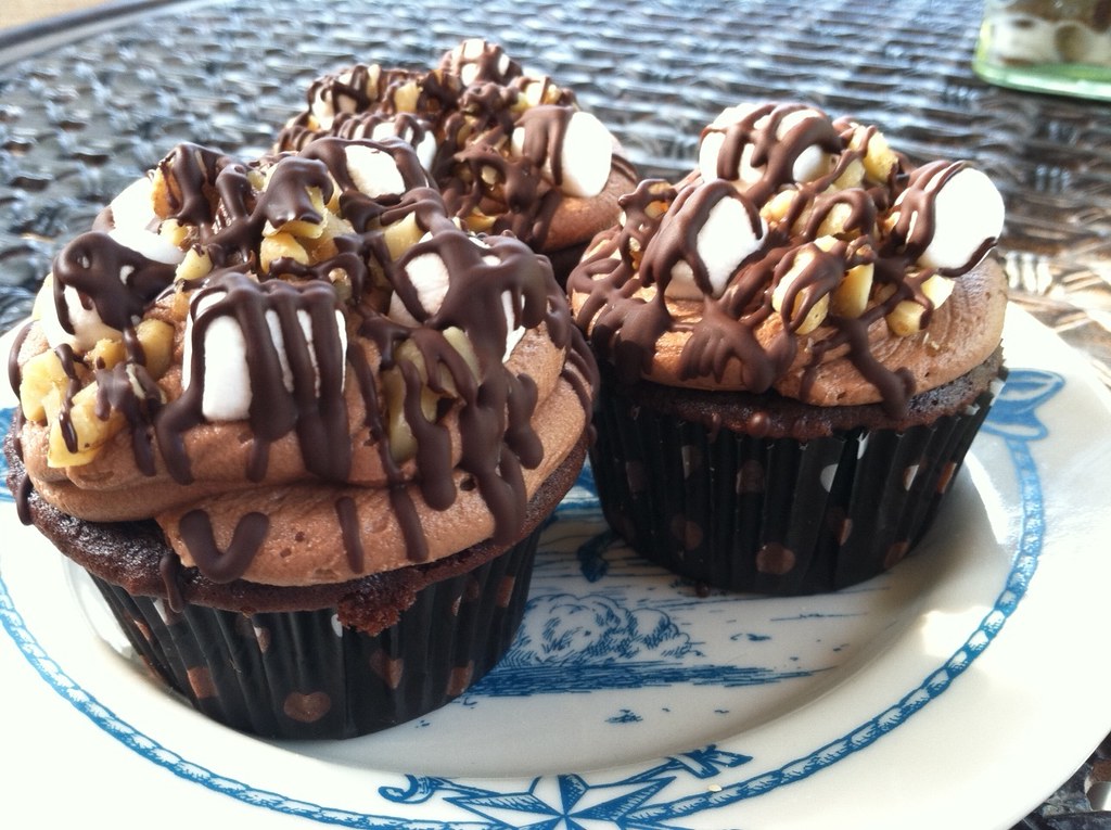 Rocky Road Bakery Underground's Rocky Road Cupcakes... oh … Flickr