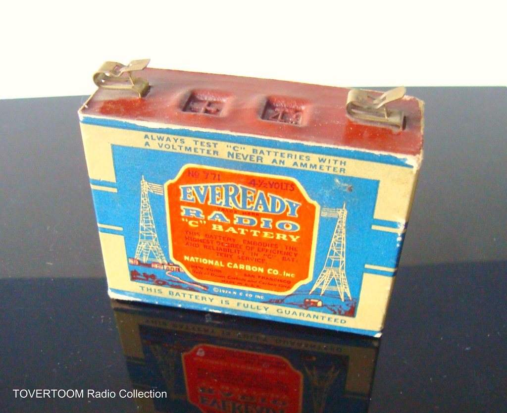 EVEREADY Battery 4½ Volts (USA 1930's) Photo + Battery Col… Flickr