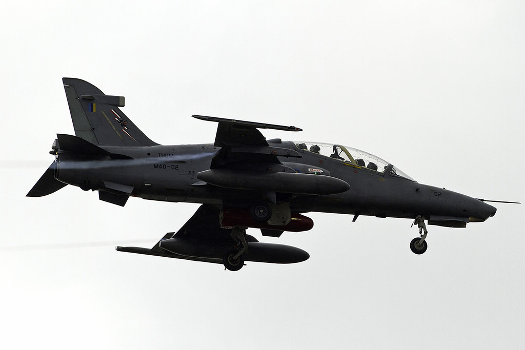 20120112IMG_6846 BAE Systems Hawk 108, M4202, of the