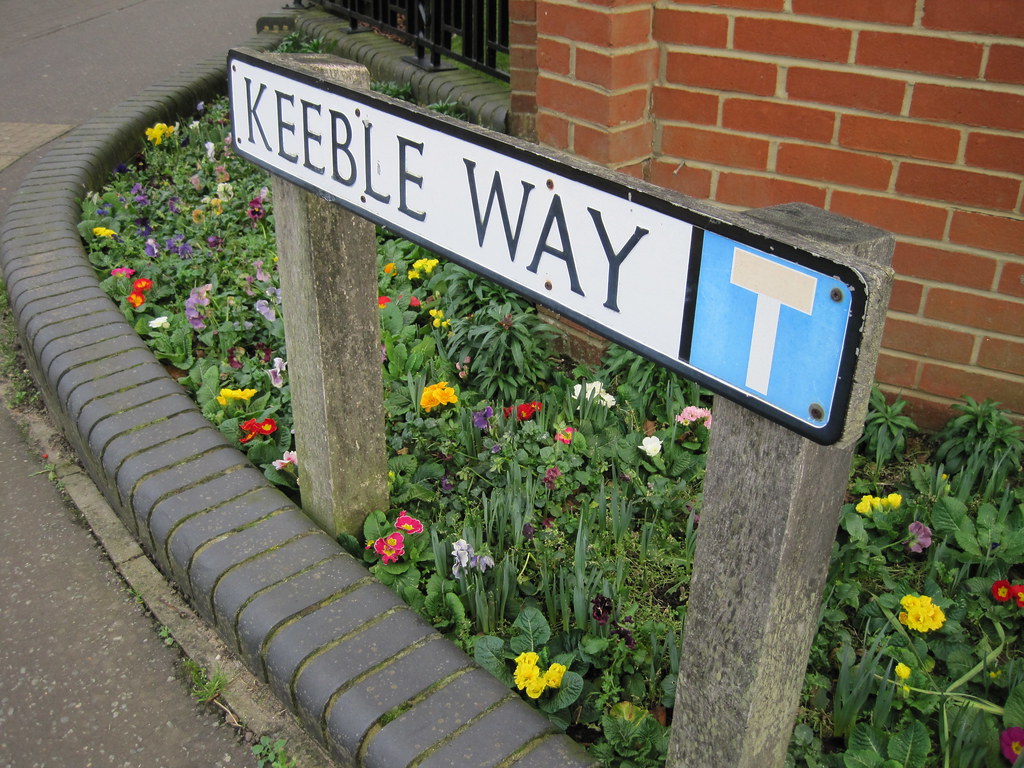 The road sign for Keeble Way IMG_1296 Looking pretty today… Flickr