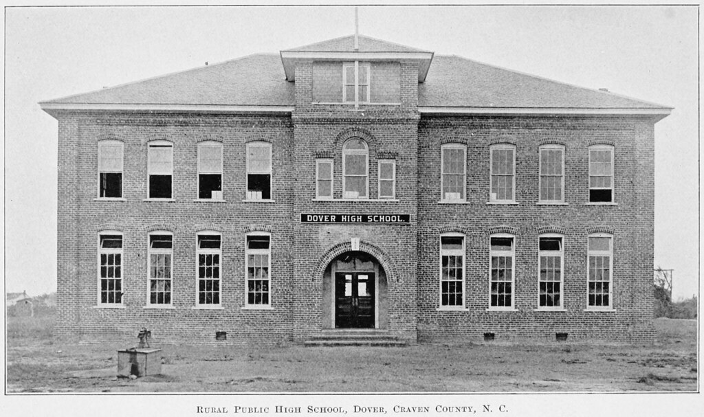 Rural public high school, Dover, Craven County, NC Flickr
