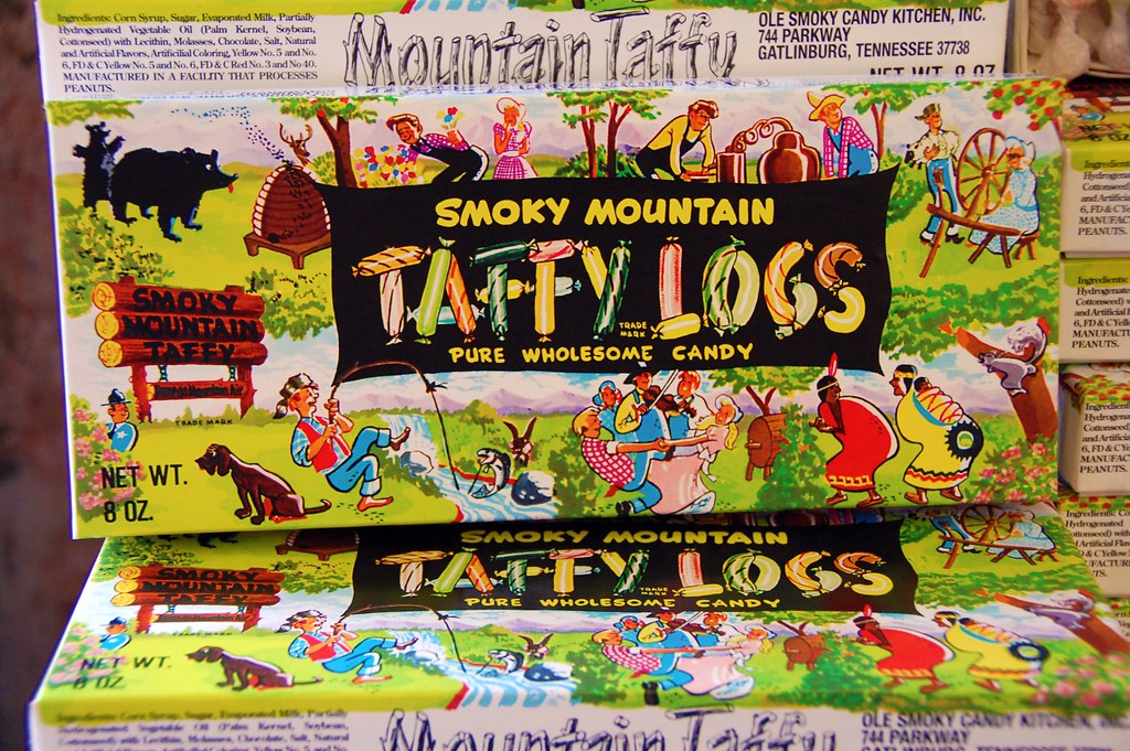 Smoky Mountain Taffy Logs A real taste of my childhood. Th… Flickr