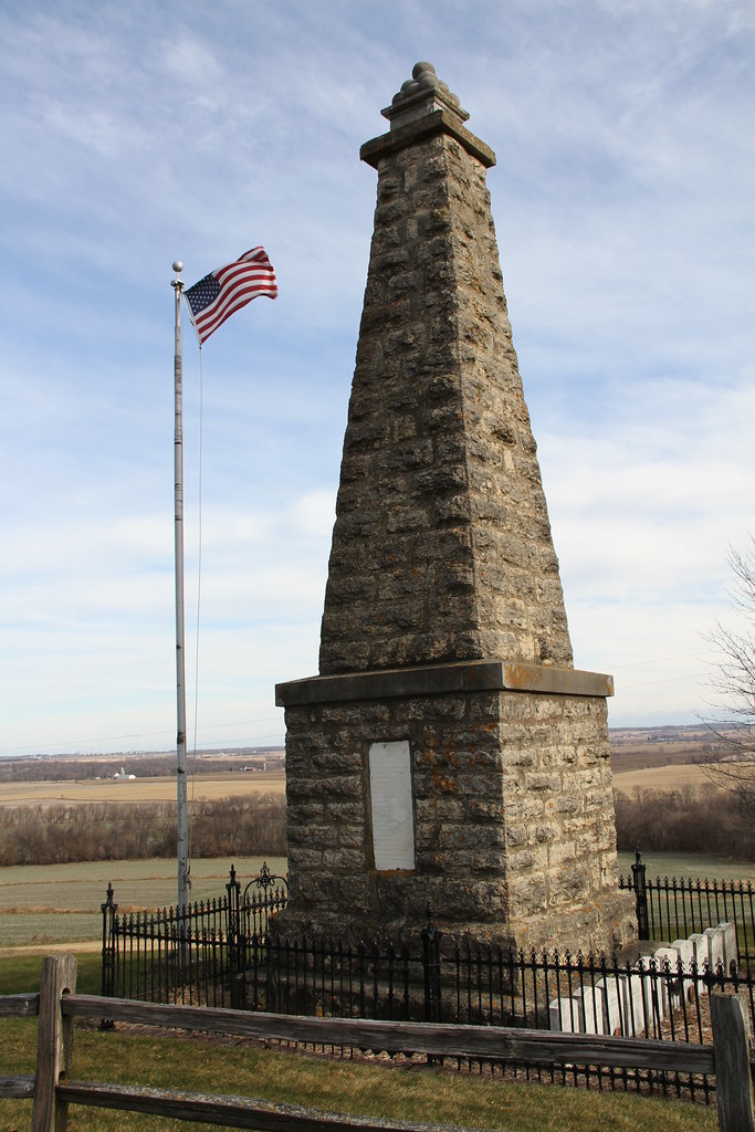 Blackhawk War Monument, Stephenson County IL Bruce Wicks Flickr