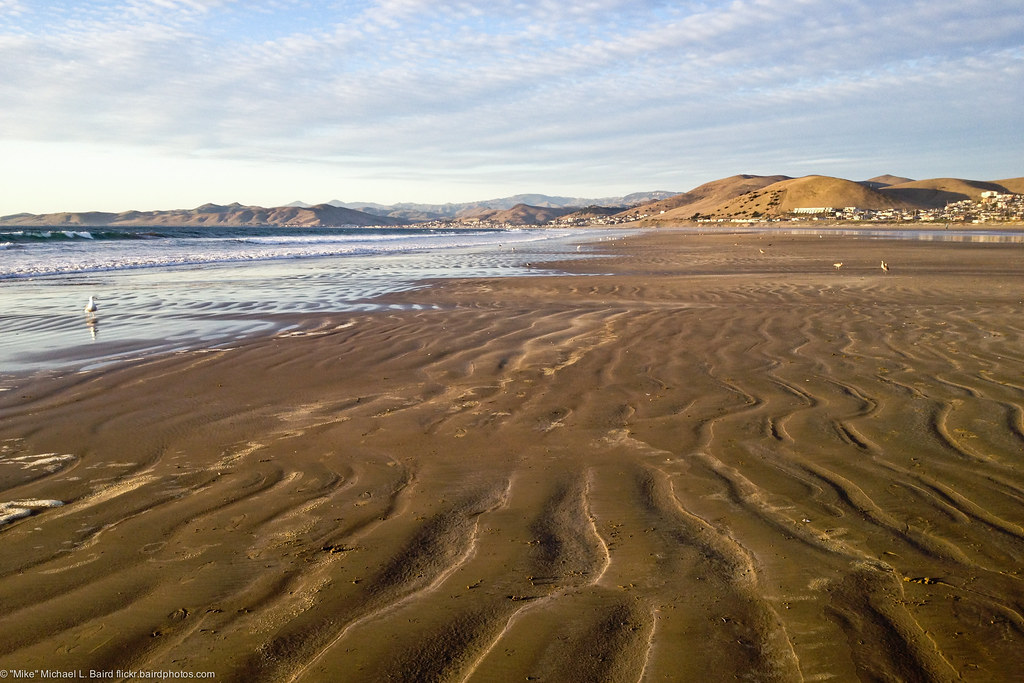 Morro Strand State Beach during an ultralow tide. Flickr