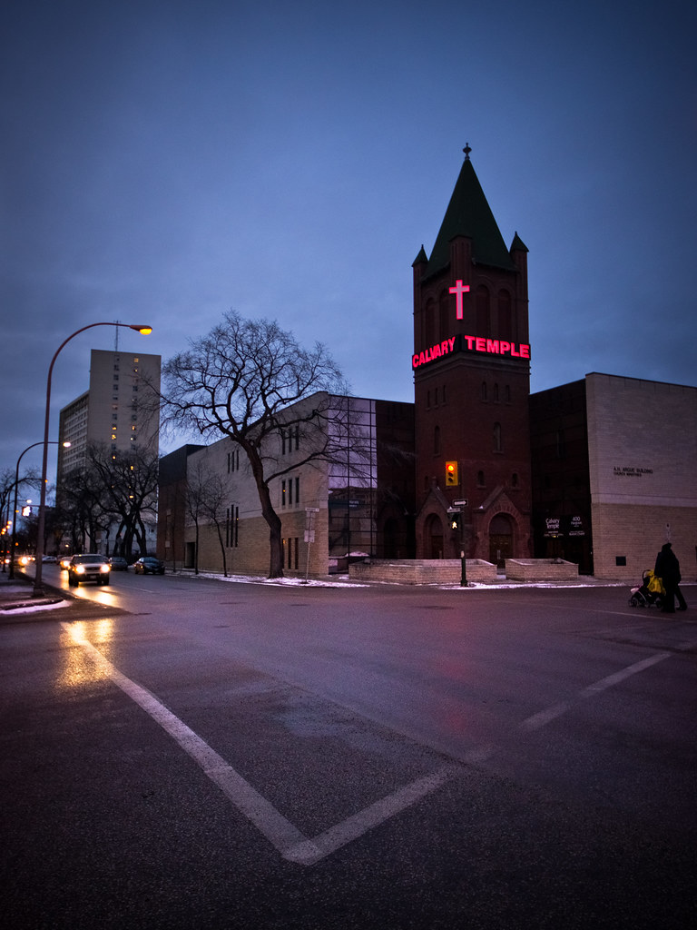 Calvary Temple Hargrave Street, Winnipeg, Manitoba. Bryan Scott