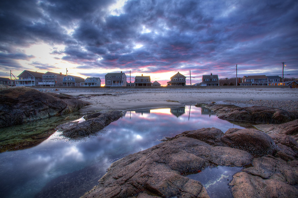 Beach houses at Minot Beach Scituate, MA Not too far fro… Flickr