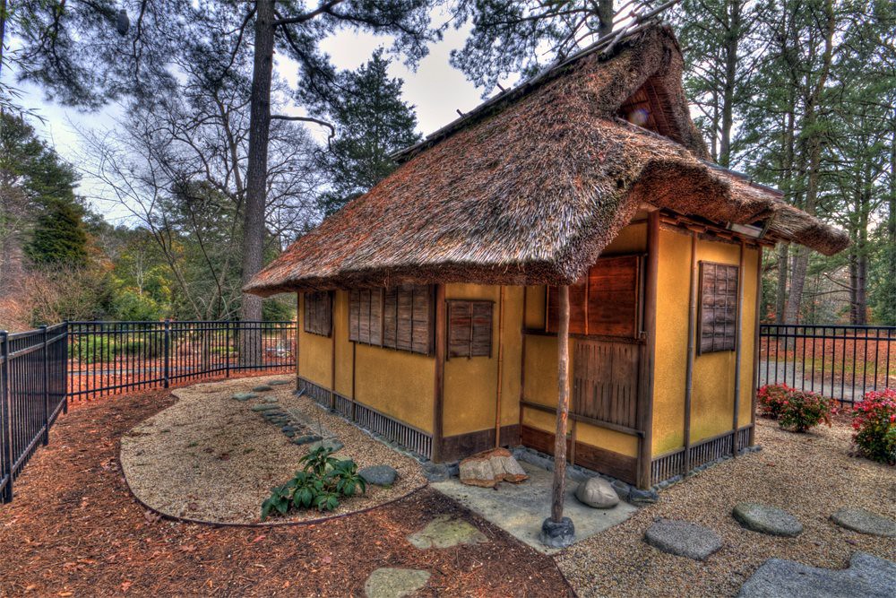 Japanese Tea House Once on the campus of CNU, this tea hou… Flickr