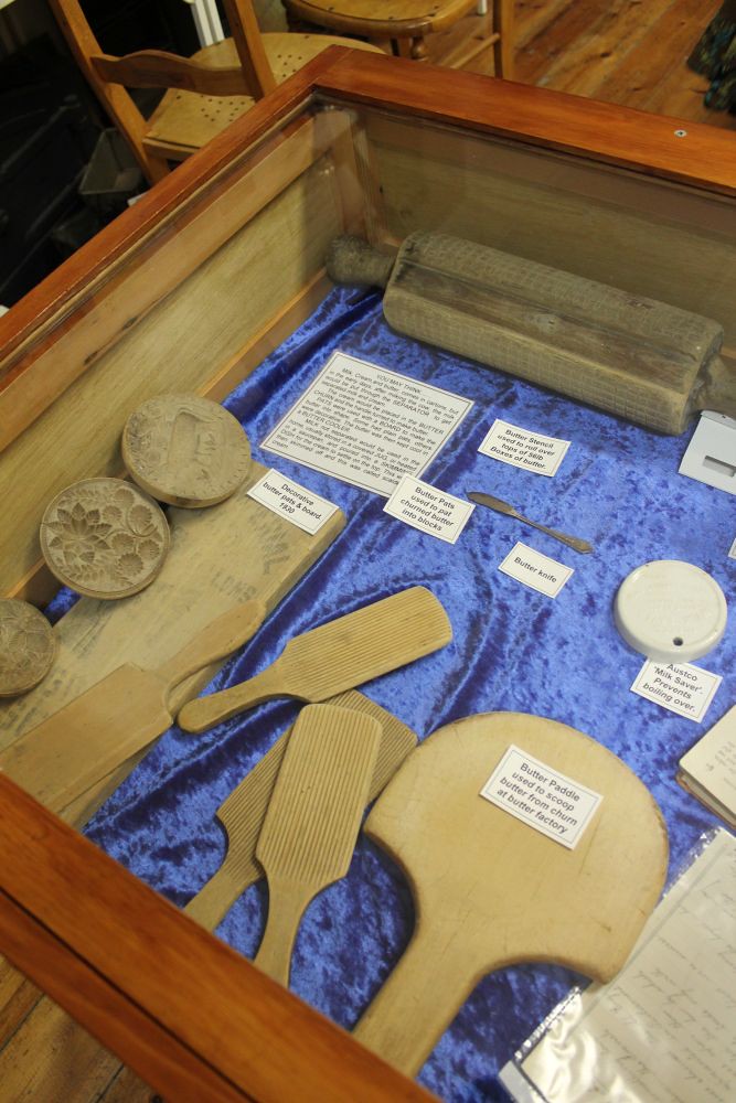 Butter making equipment at Stansbury Museum Butter making … Flickr