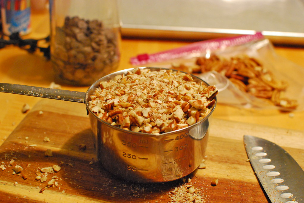 Chopped pecans for turtles Caramels 1 Cup Cream 2 Cups Mil… Flickr