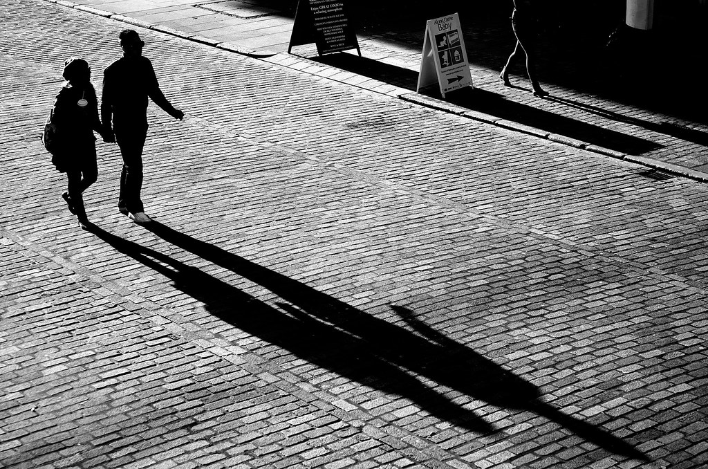 Cast a long shadow Taken at the High Street in Chester. Th… Flickr