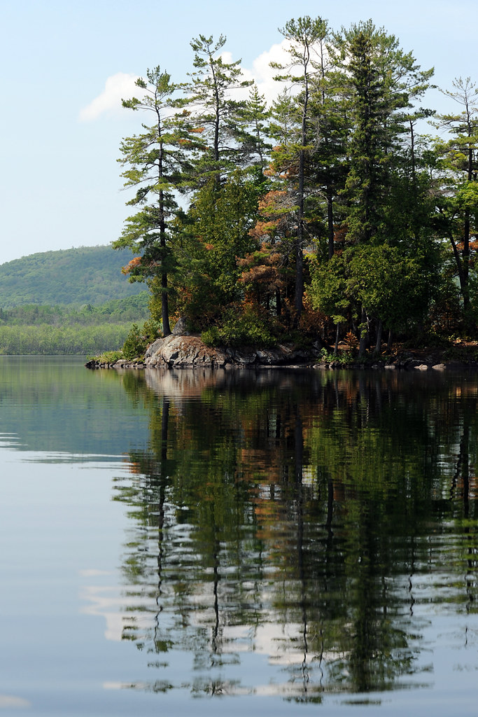 Reflections at Lac Bernard Lac Bernard, Quebec. Tony Bailey Flickr