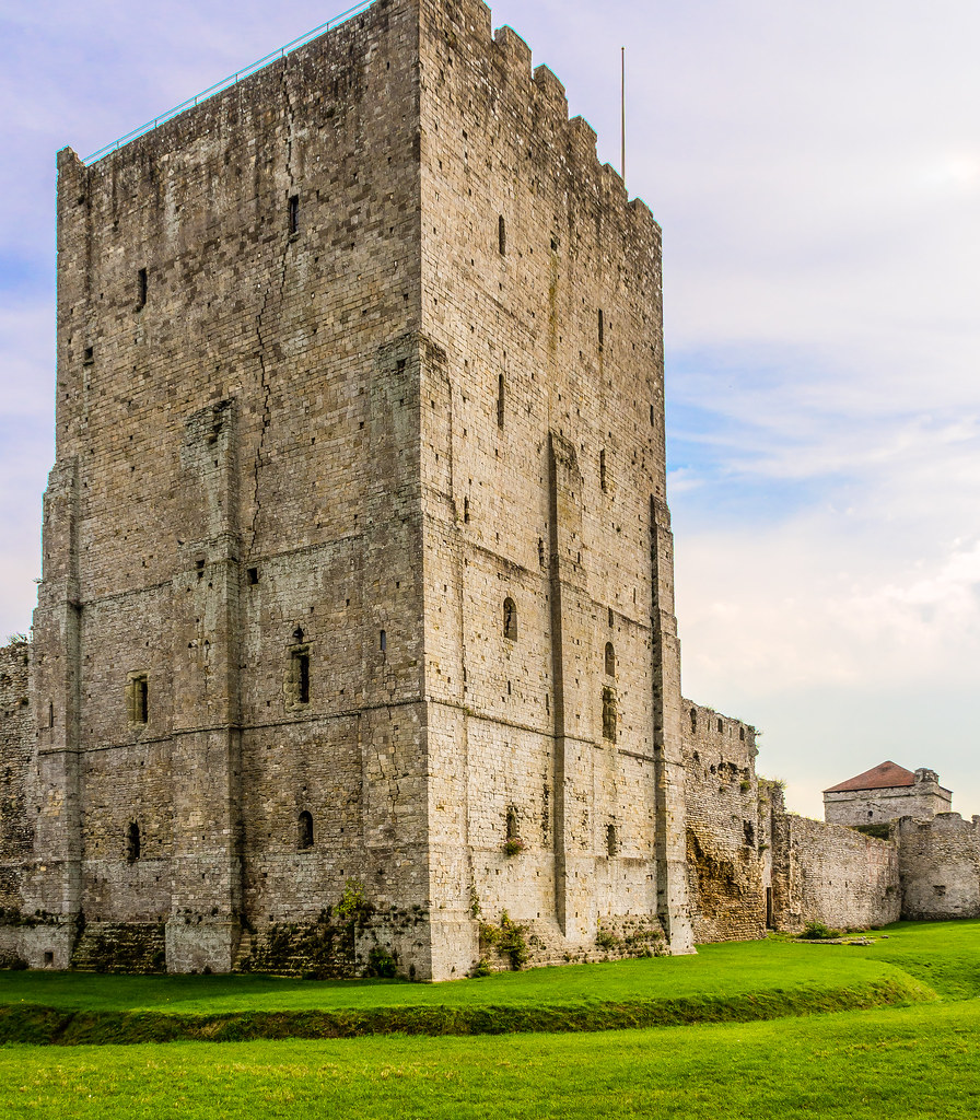 The medieval Keep of Portchester Castle in Hampshire was p… Flickr