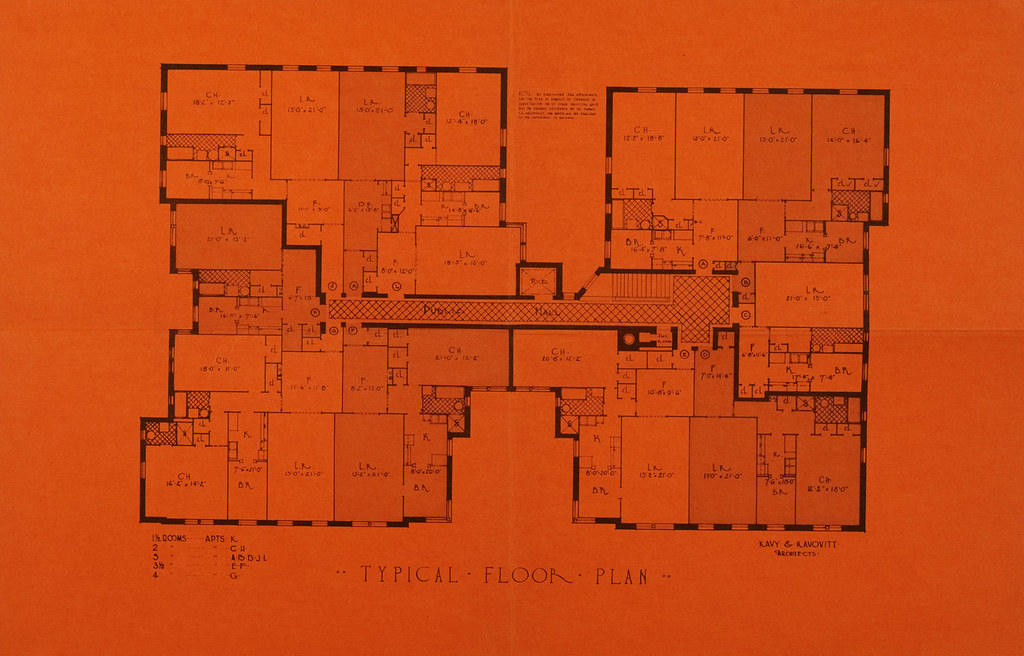 Breton Hall 11120 76th Rd Forest Hills, NY Page 4 bluepri… Flickr