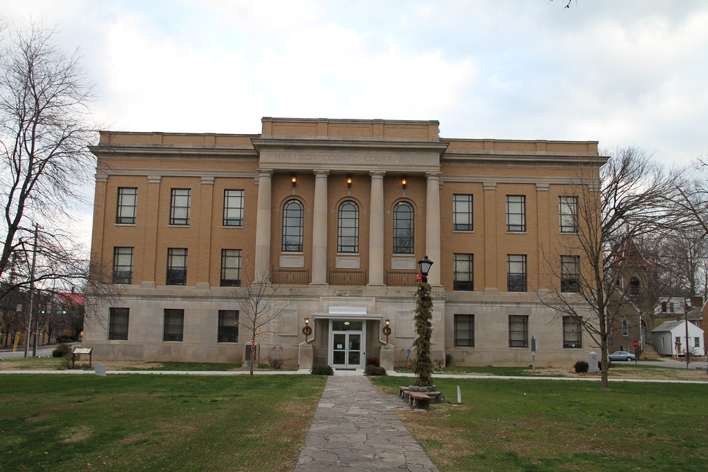 Corydon IN, County Courthouse, USCCINHarrison, Harrison … Flickr