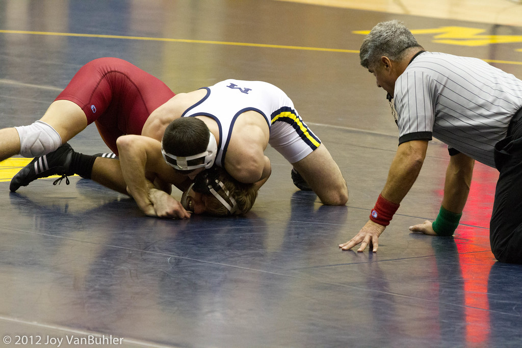 Michigan Wrestling vs. Indiana 13 Jan 2012 Michigan Wrestl… Flickr