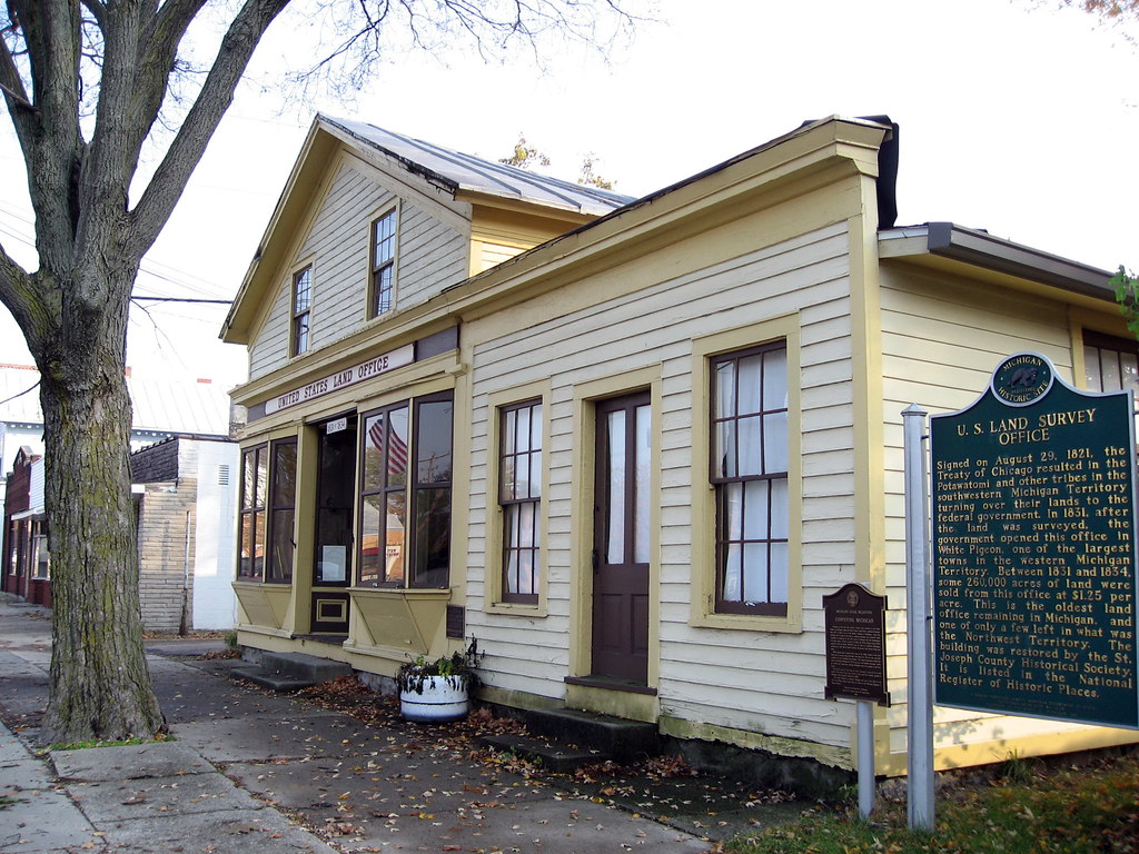 St. Joseph Rte B 1831 land office in White Pigeon Flickr