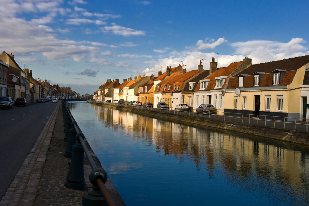 Elevation of SaintOmer, France Topographic Map Altitude Map