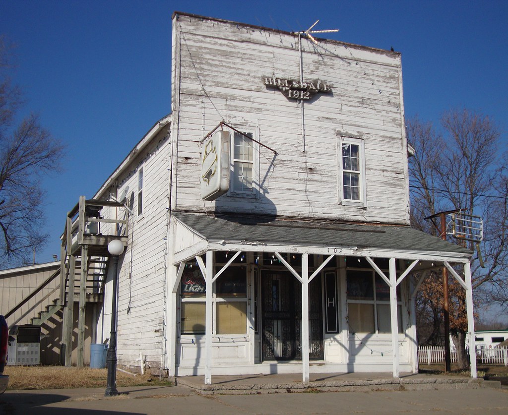 Historic Building (Hillsdale, Kansas) Hillsdale is an hist… Flickr