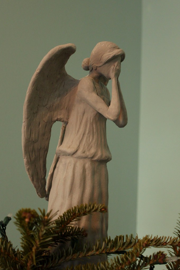 Weeping Angel Christmas Tree Topper New new Christmas Tree… Flickr