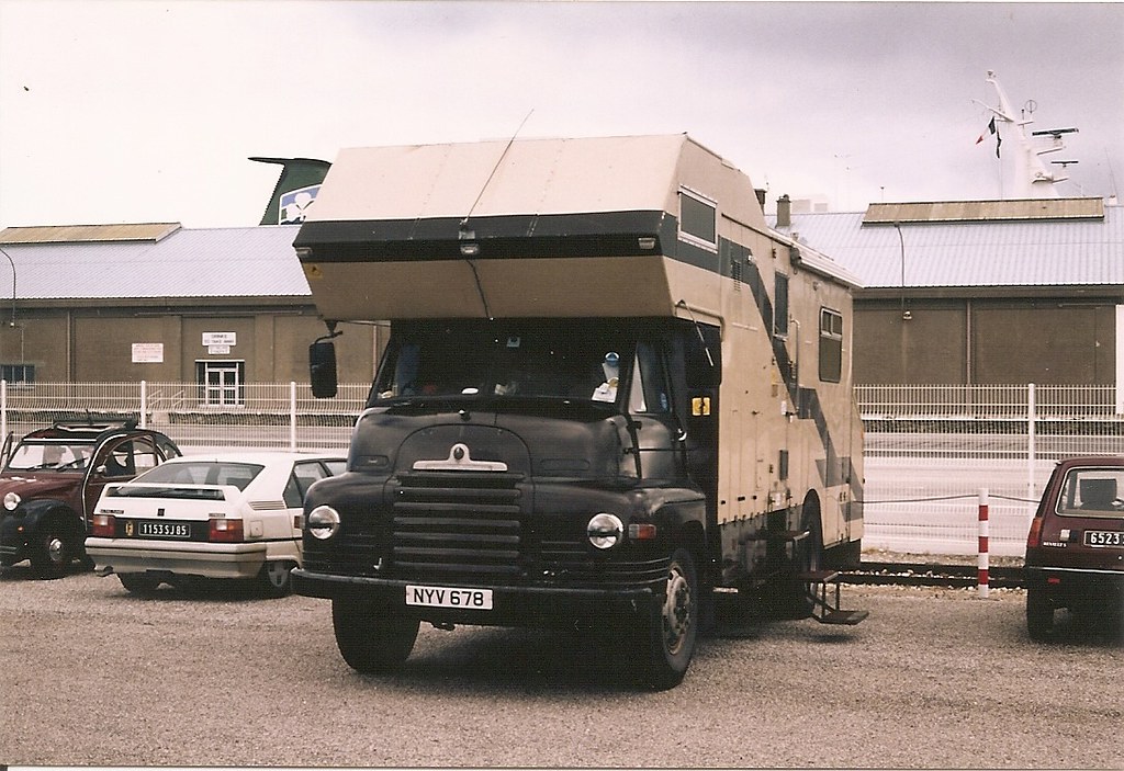 Bedford S camping car Cherbourg 1991 chrispit1955 Flickr