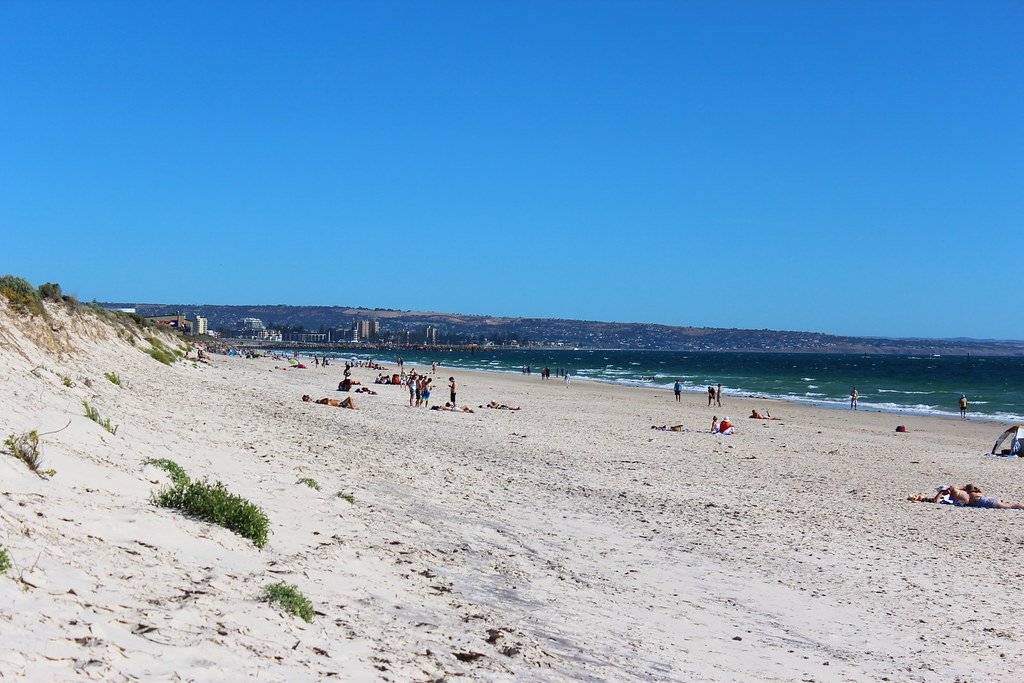 West Beach, Adelaide I think the highrises along the coas… Flickr
