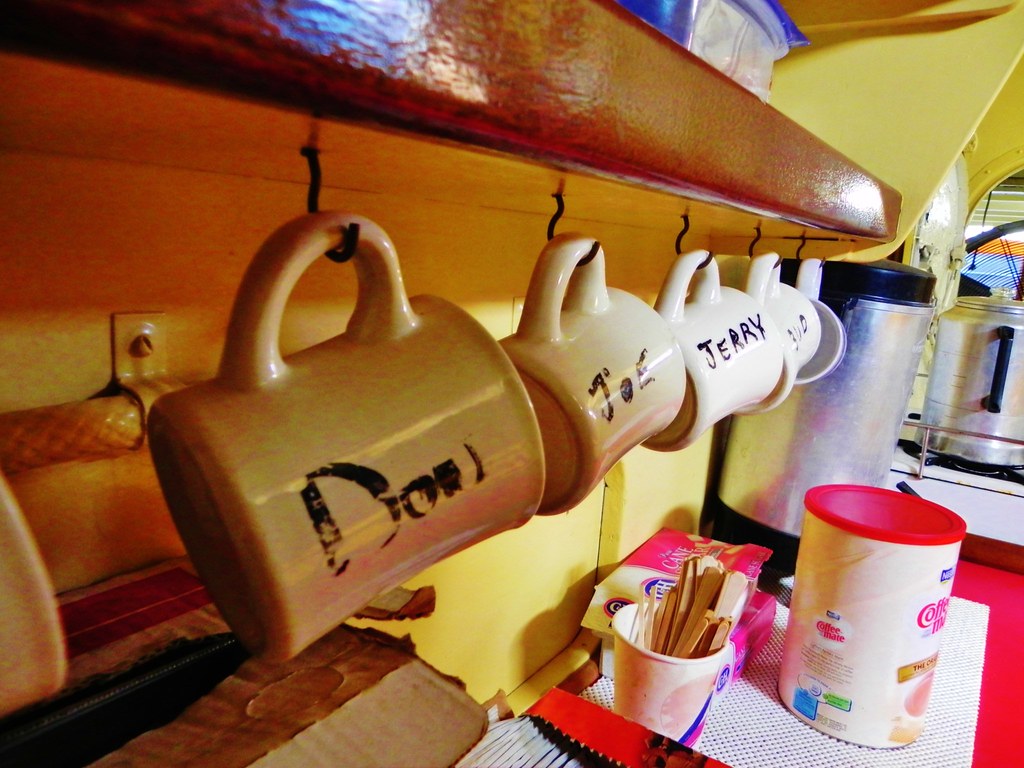 Galley coffee mugs Aboard the crash boat P520 Greg Flickr