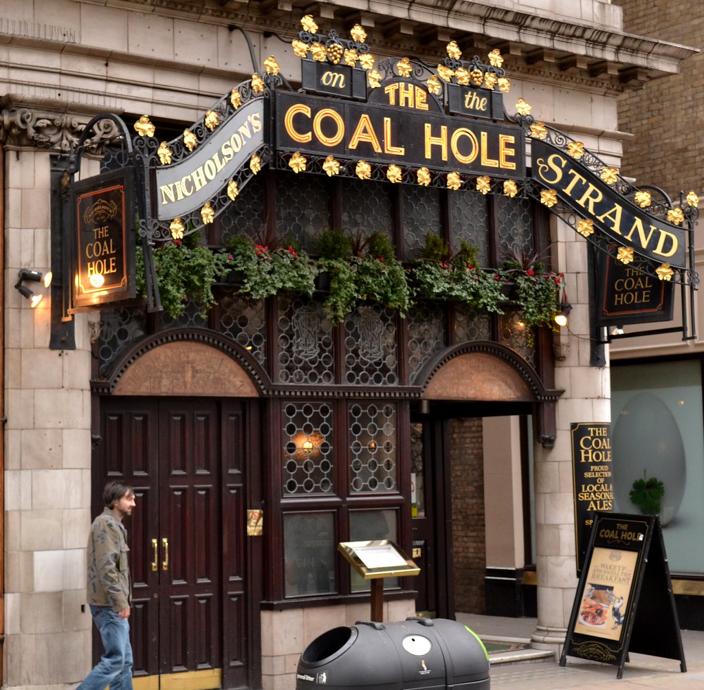 The Coal Hole Pub, London. Located on The Strand, London a… Flickr